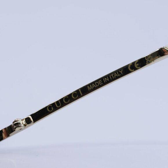 🕶️ New Gucci GG1560S 001 Sunglasses - Gold Frame, Grey Lenses - Picture 6 of 11